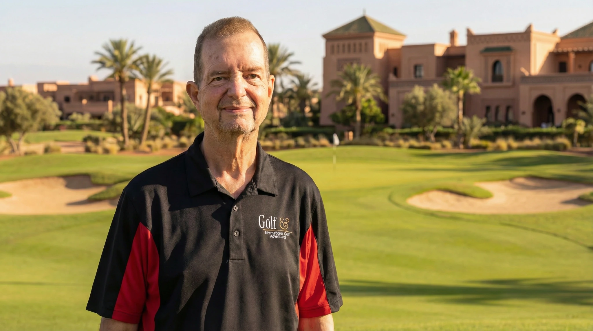 Jack McCullars at Morocco golf course